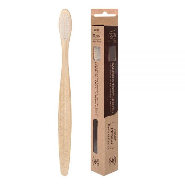 Bamboo Toothbrush Adult Medium